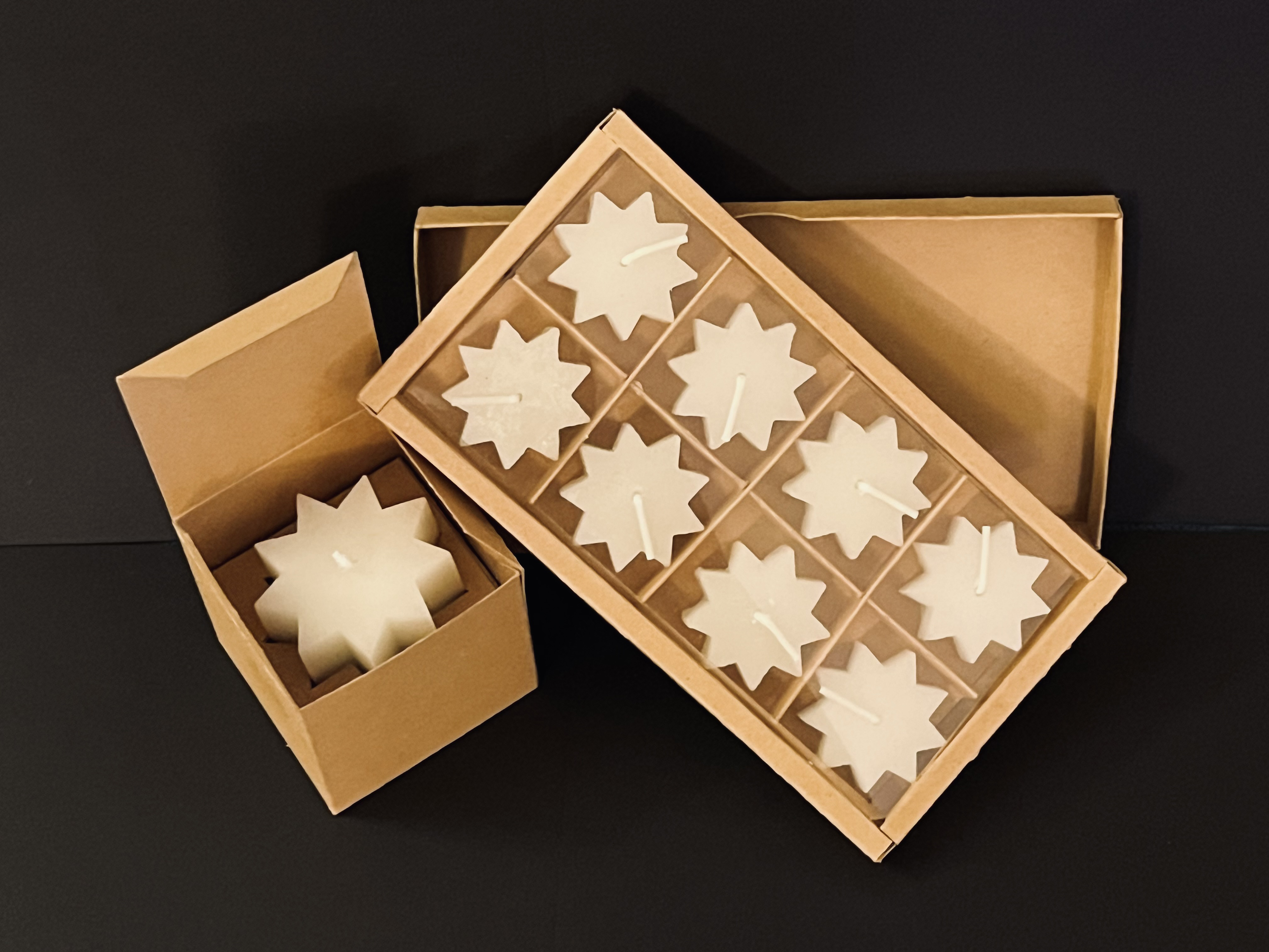 Nine Pointed Star Baha’i Candle Molds (Tealight and Votive)