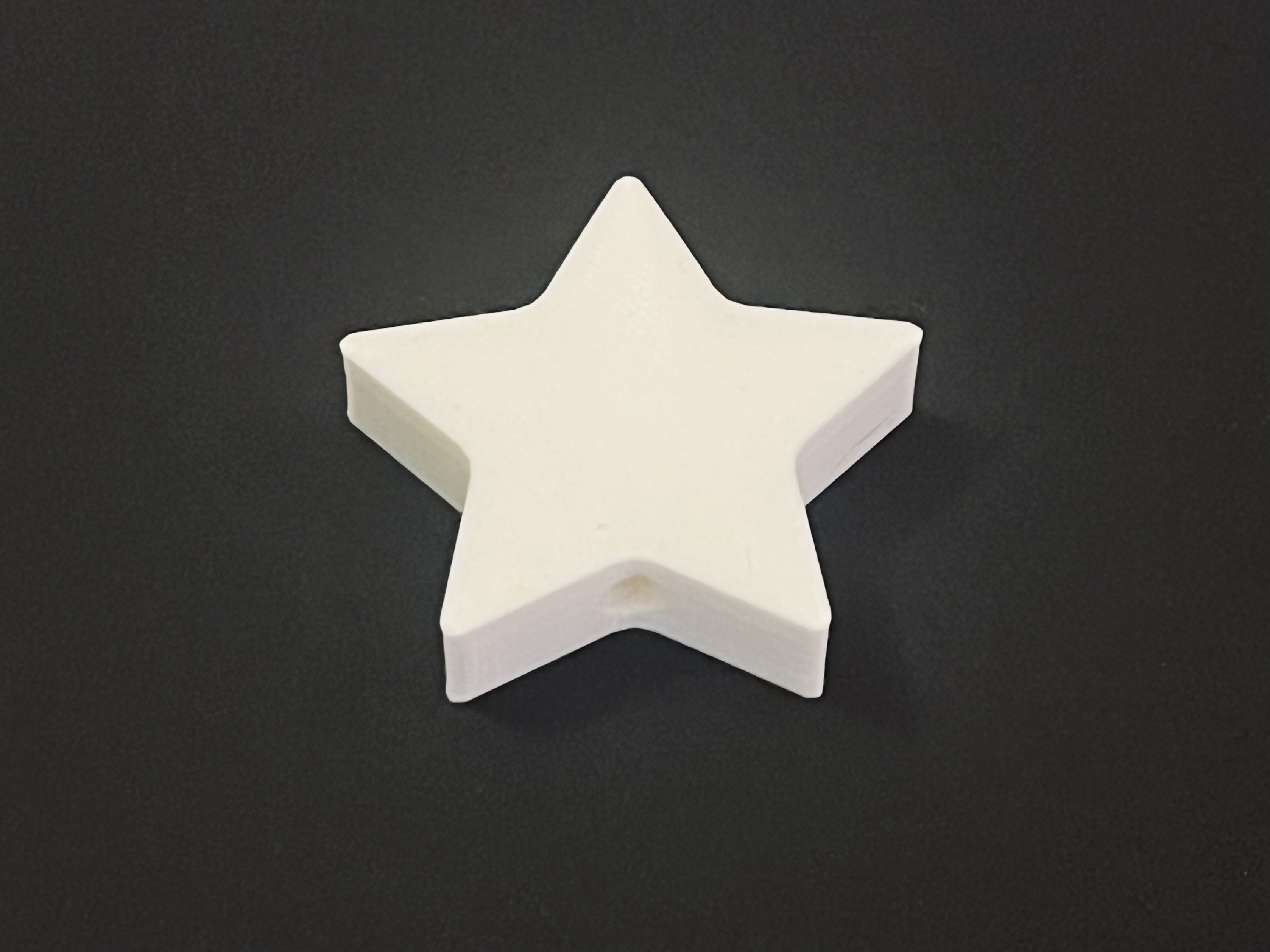 Five Pointed Star Bead (rounded) - 5cm