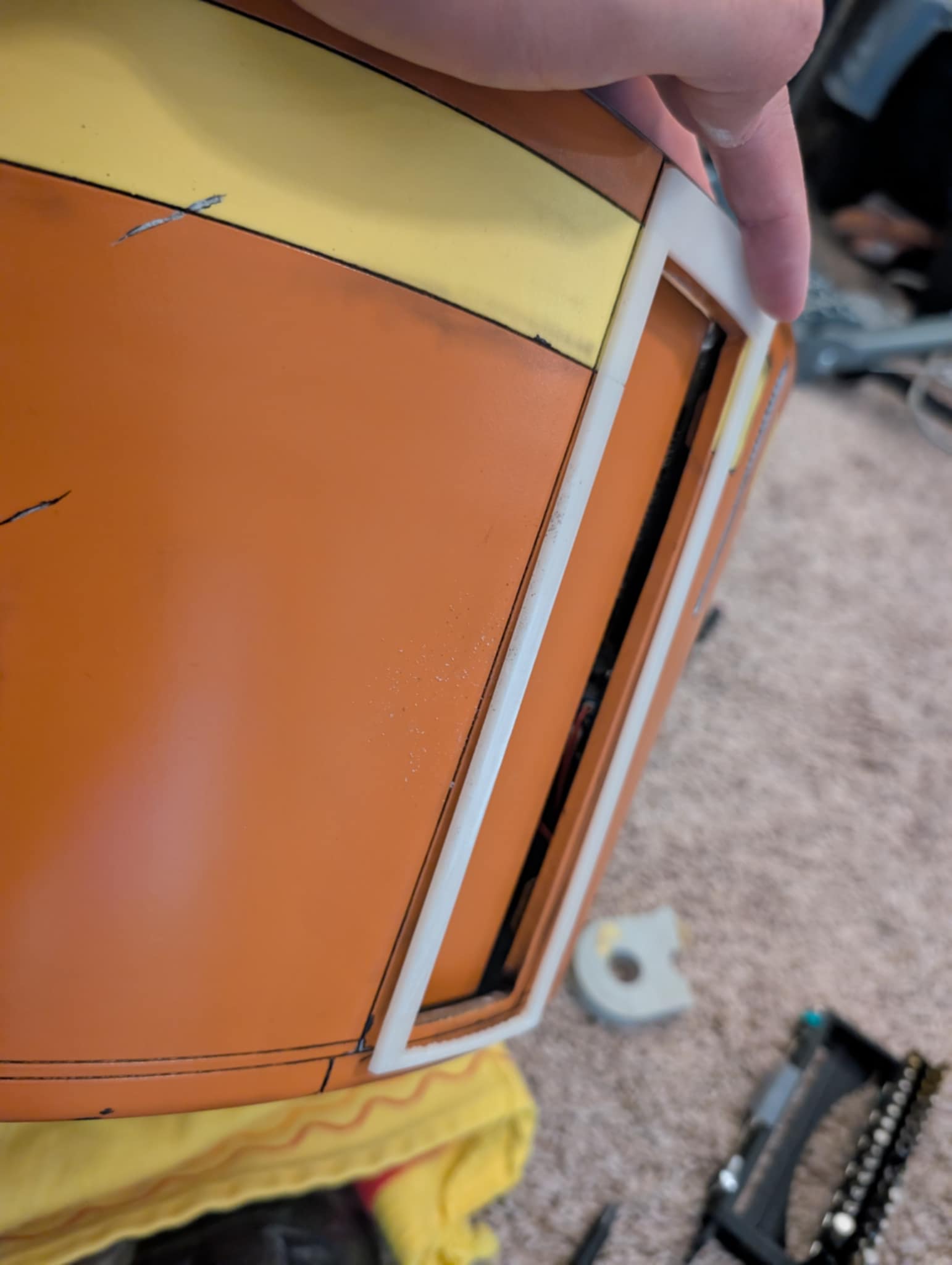 Copper Arm Door Frame Greeble