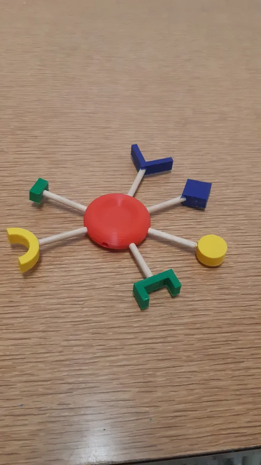 Red blood cell for class whiteboard by Merged | Download free STL model ...