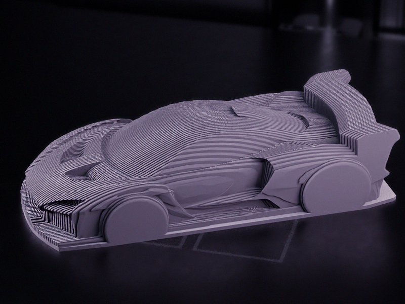 McLaren Senna - Sliced