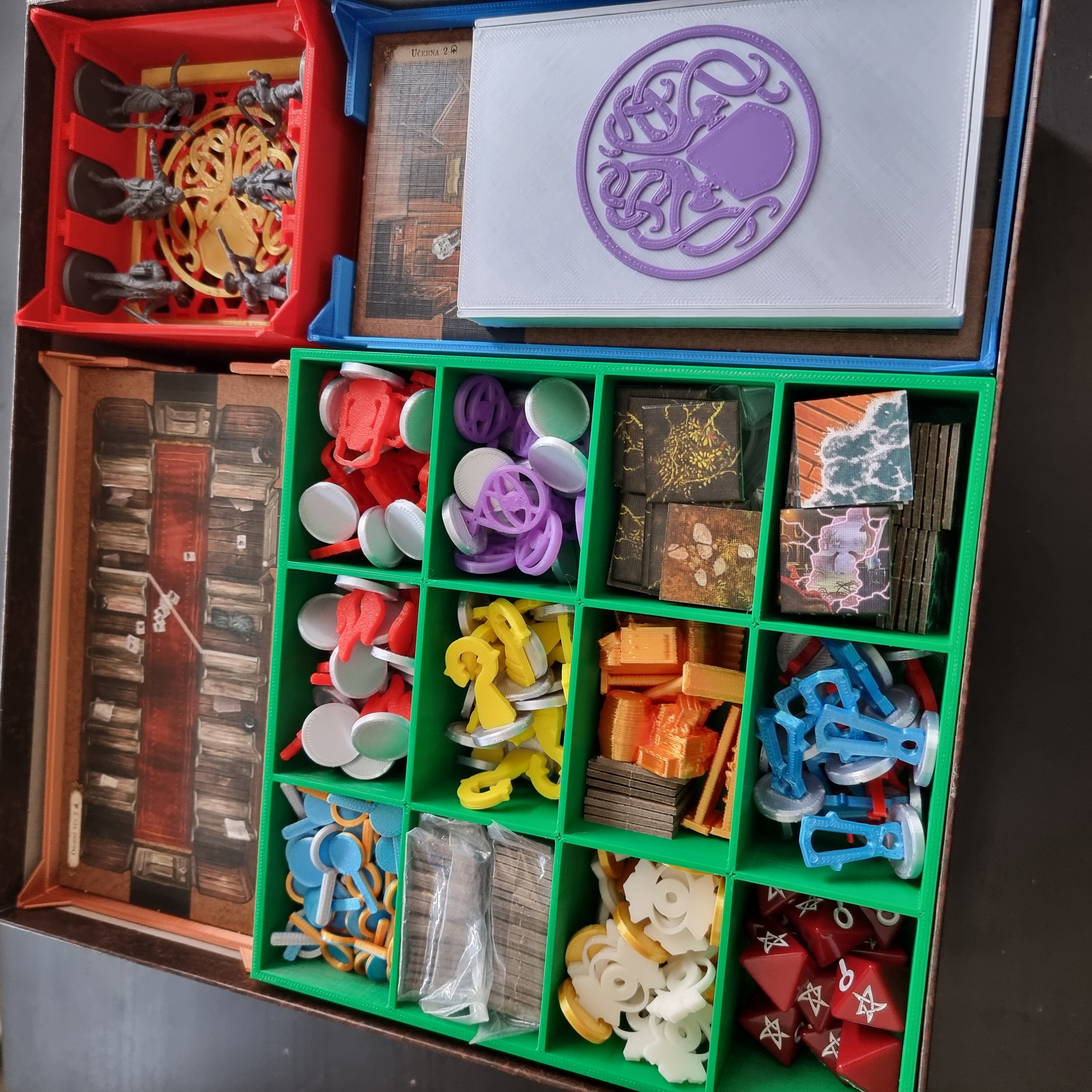 Mansions of Madness - Tiles insert / organizer