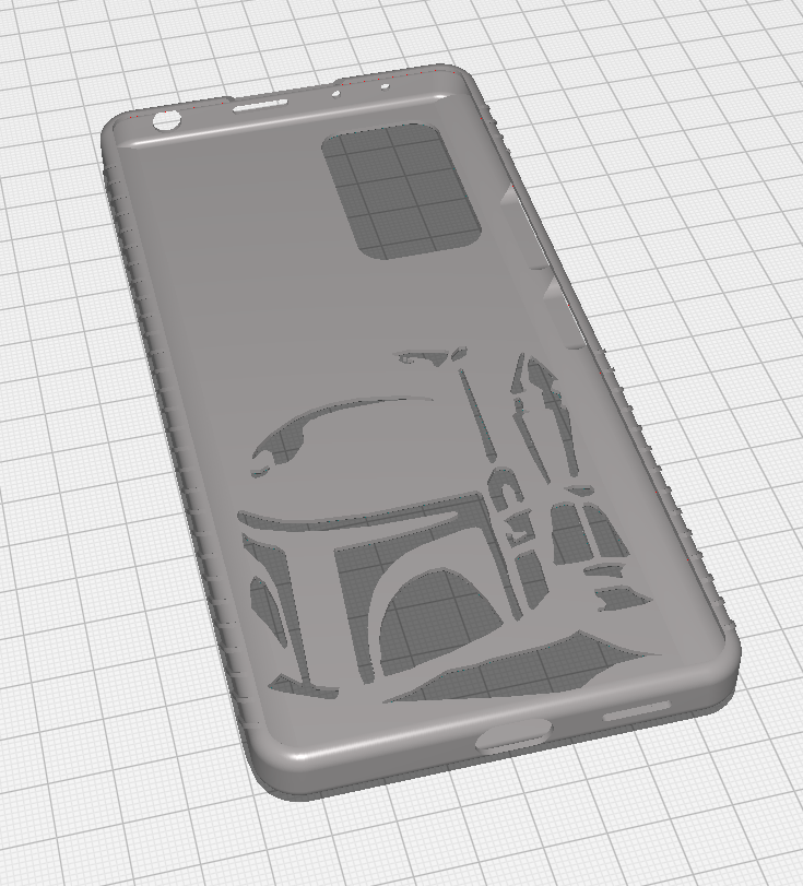 Redmi note 10 pro case print boba fett