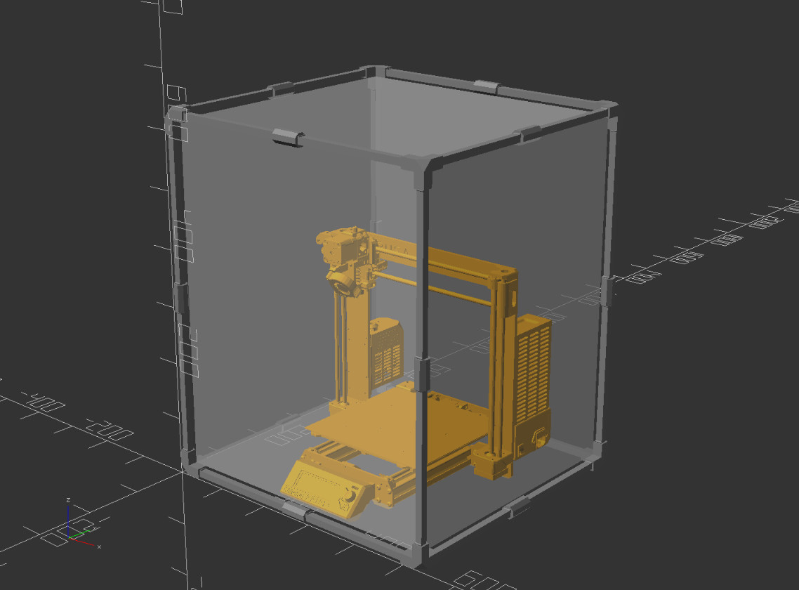 Parametric Enclosure Frame