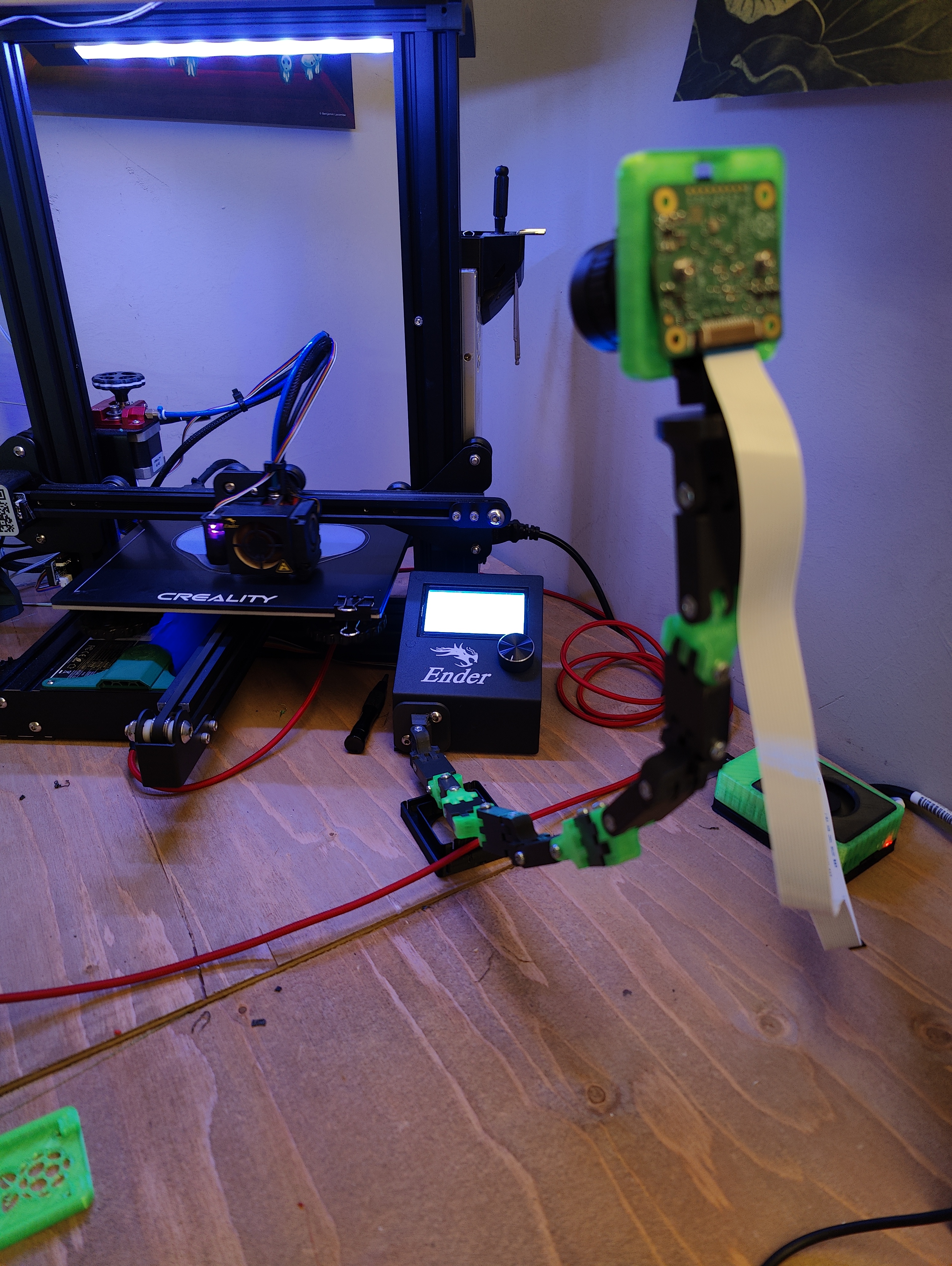 Raspberry pi camera hq & webcam articulated stand