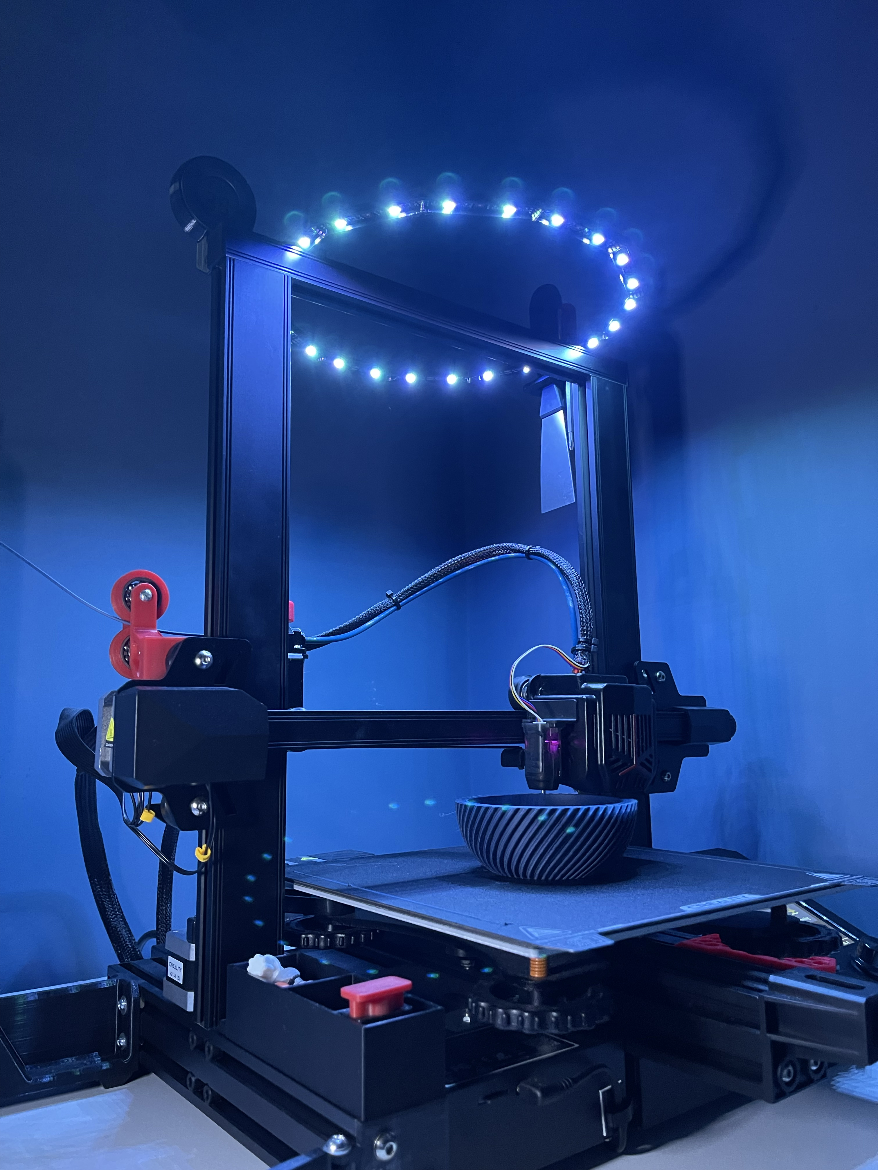 LED Halo Light Ring - Ender 3 V2 Neo