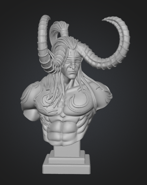 Illidan Stormrage bust