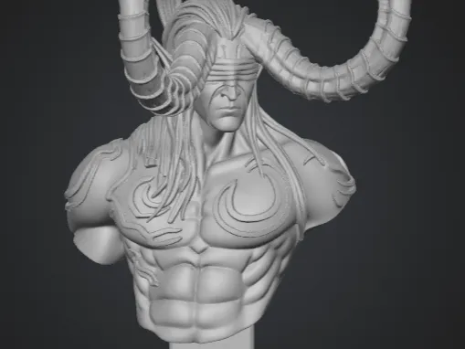 Illidan Stormrage bust