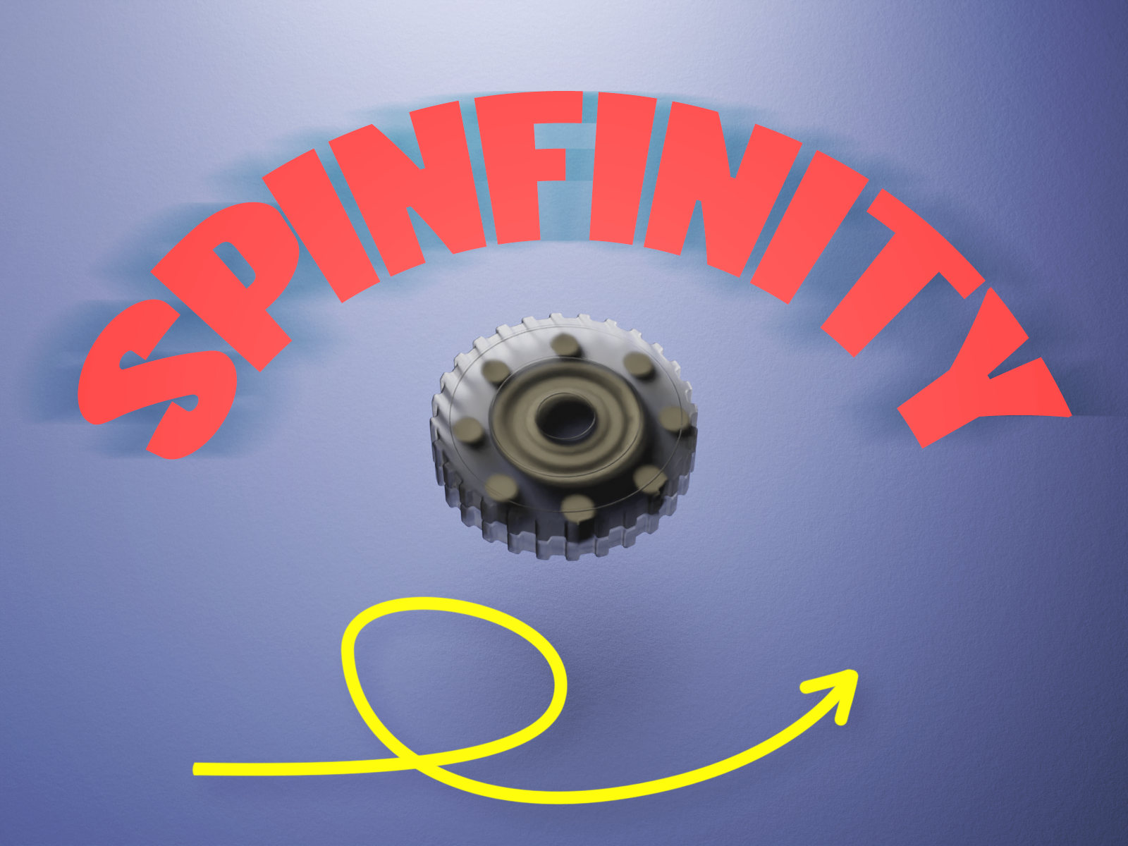 Spinfinity Coin - silent magnetic spinning fidget toy (+Spinfinity Hexa!)