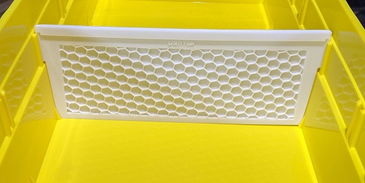 Divider for 8"wx4"h Plastic Shelf Storage Bin aka DSB108 40150