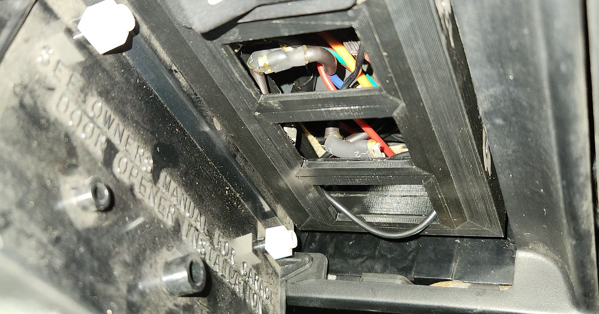 Jeep XJ switch panel by KAD Designs Download free STL model