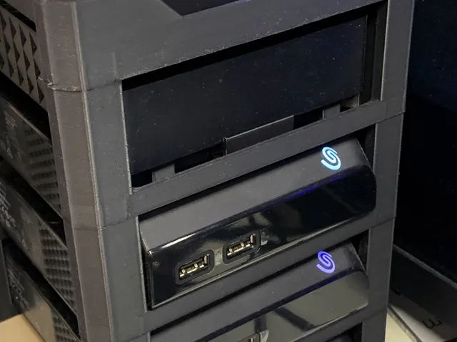 Stacking Hard Drive Racks for External Drives
