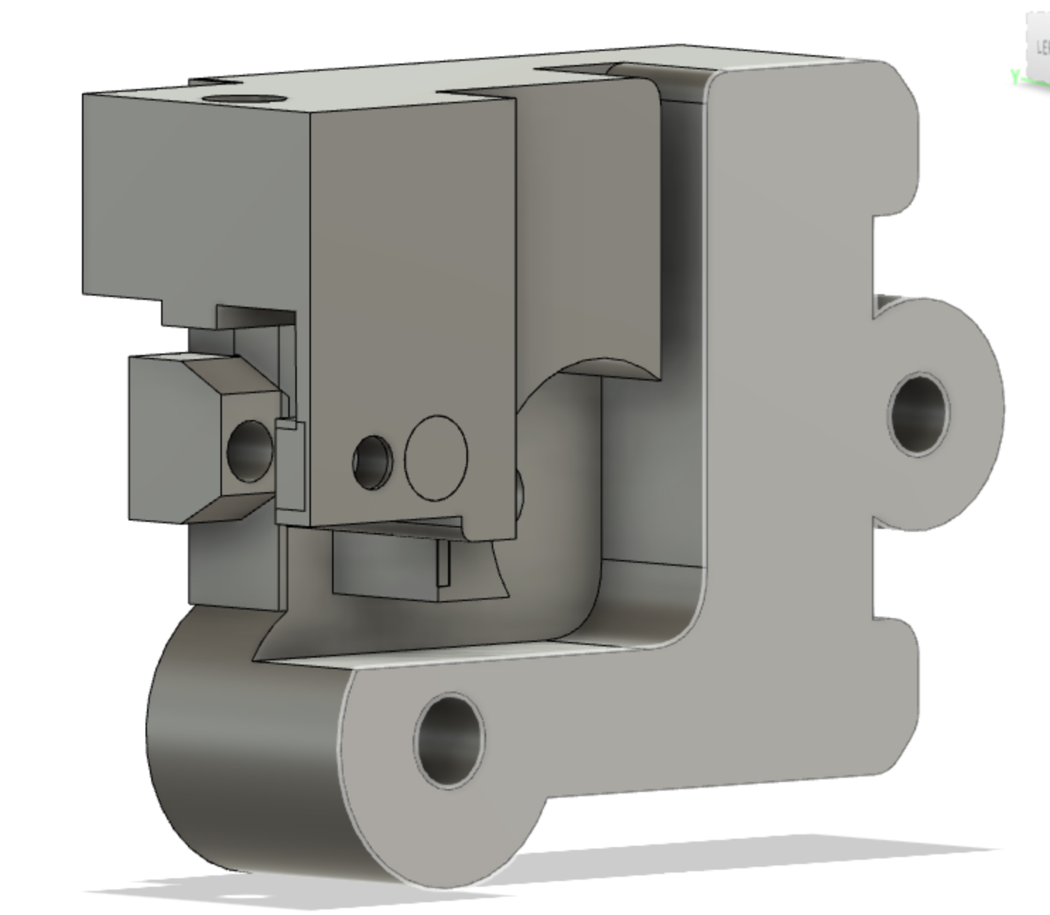 Ender 3 S1 CoreXZ Haldis x-gantry assembly - Haldis Linear Rail Kit