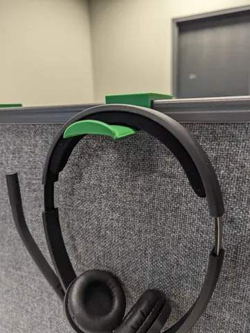 Cubicle Headset Hanger