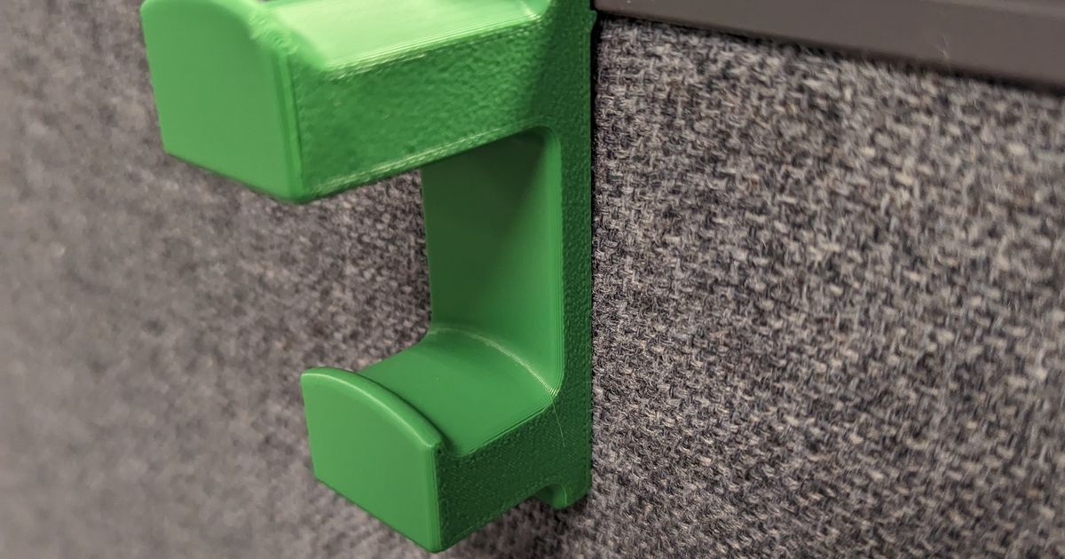 Cubicle Coat Hanger by Michael Download free STL model