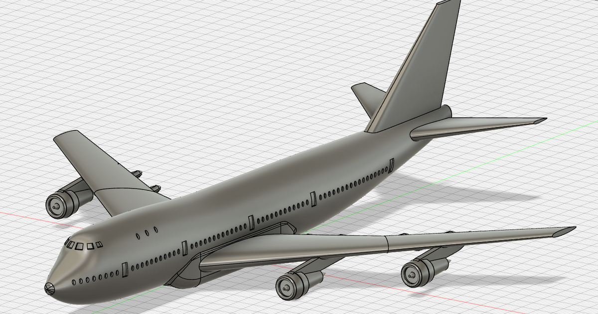 Boeing 747 - 3D model by Pumpkin [5fc6ec6] - Sketchfab