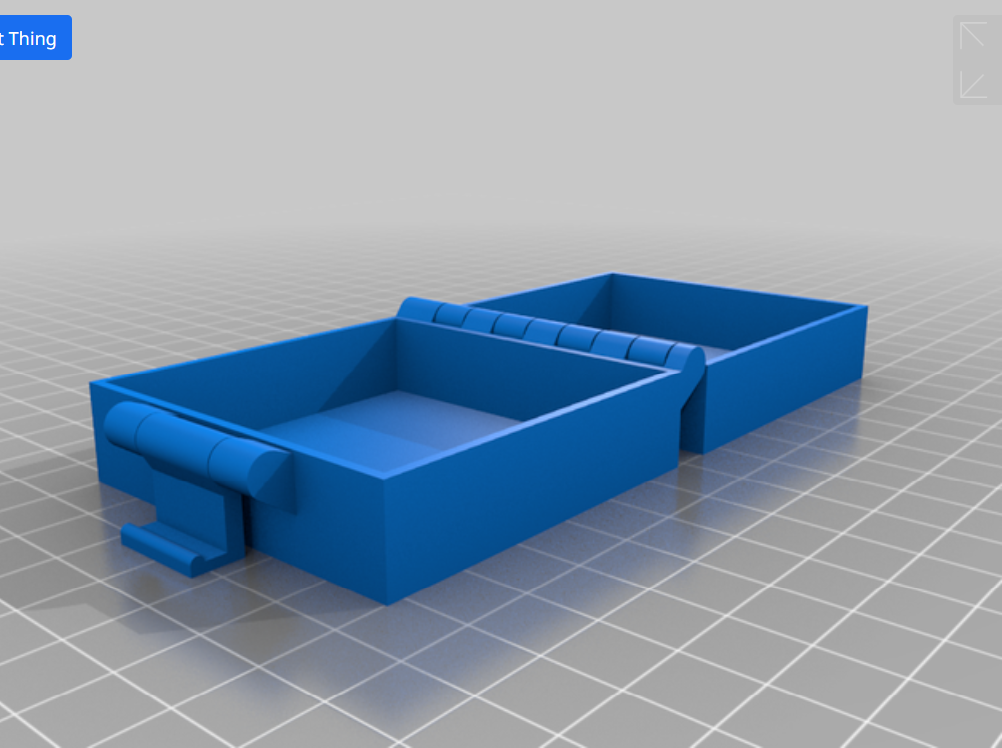 My Customized Buckle Box, Printable In One Piece
