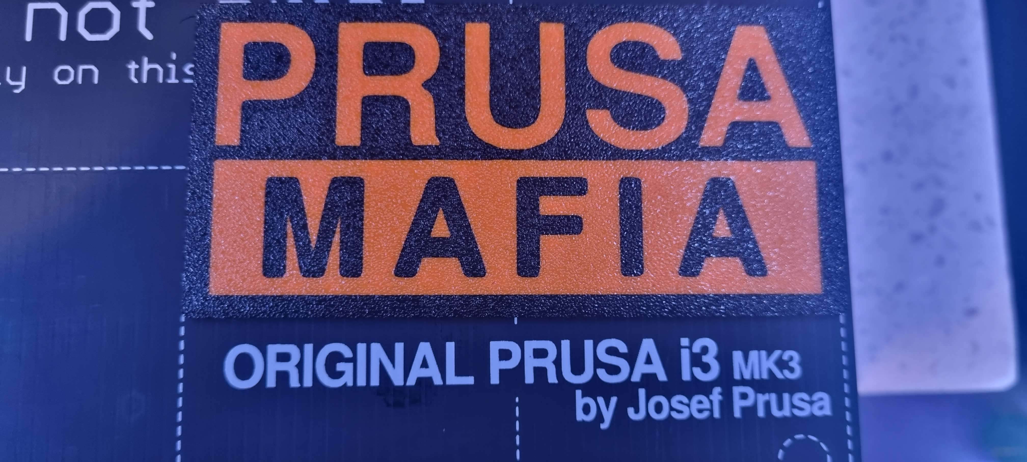 Prusa Mafia Sign