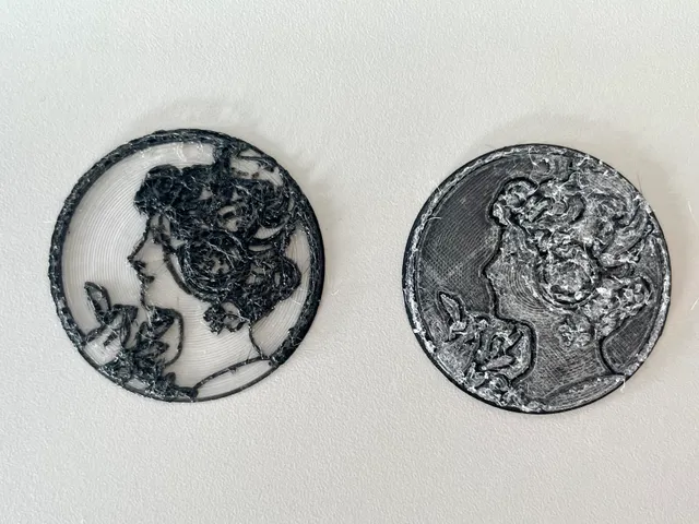 art deco earrings  2nd trial / secesni nausnice druhý pokus