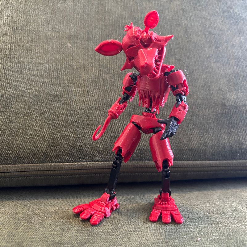 Withered Foxy 13 by SP1RE3 | Download free STL model | Printables.com