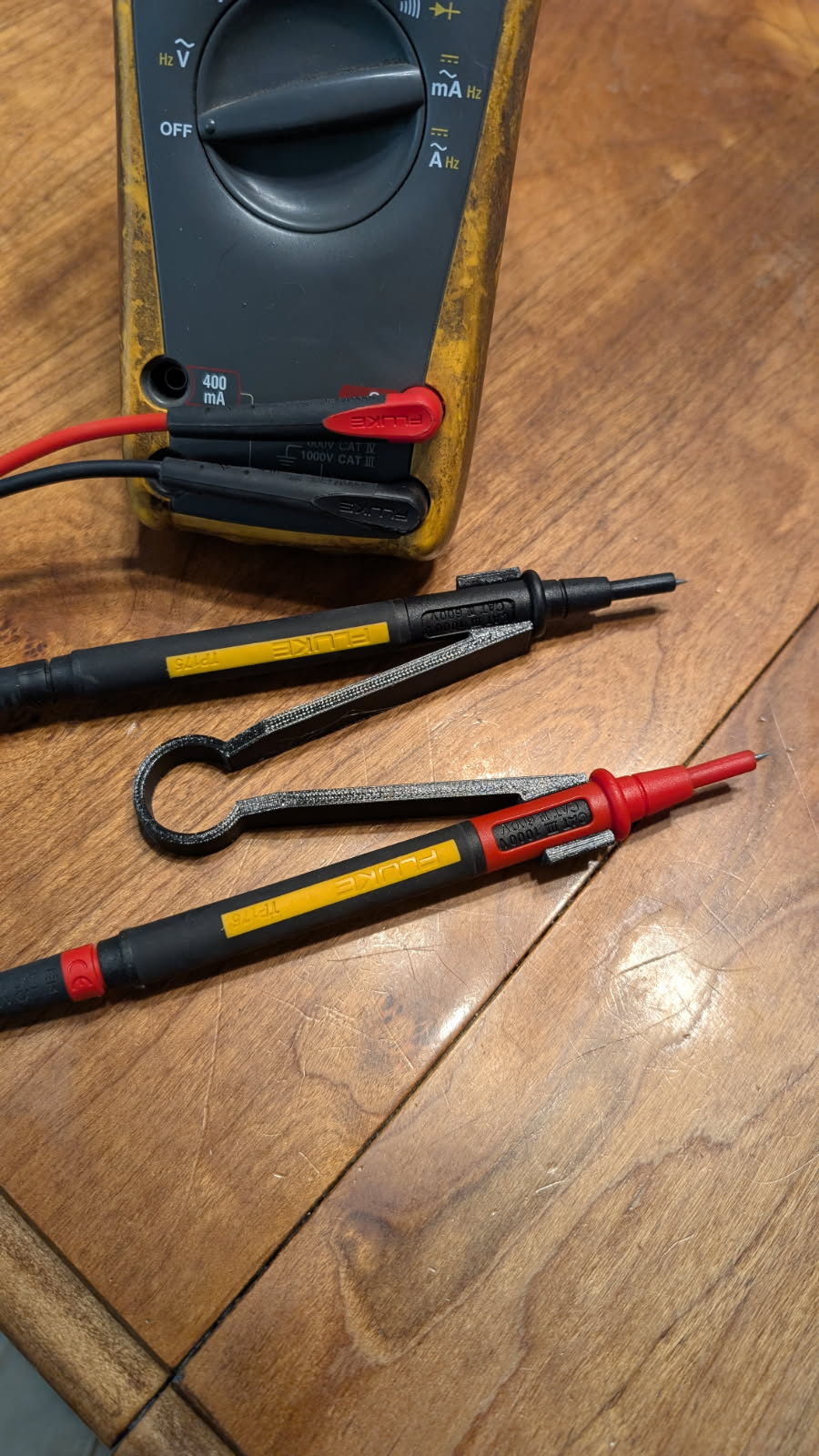 Multi-Meter Tweezers For Fluke TP175 test leads
