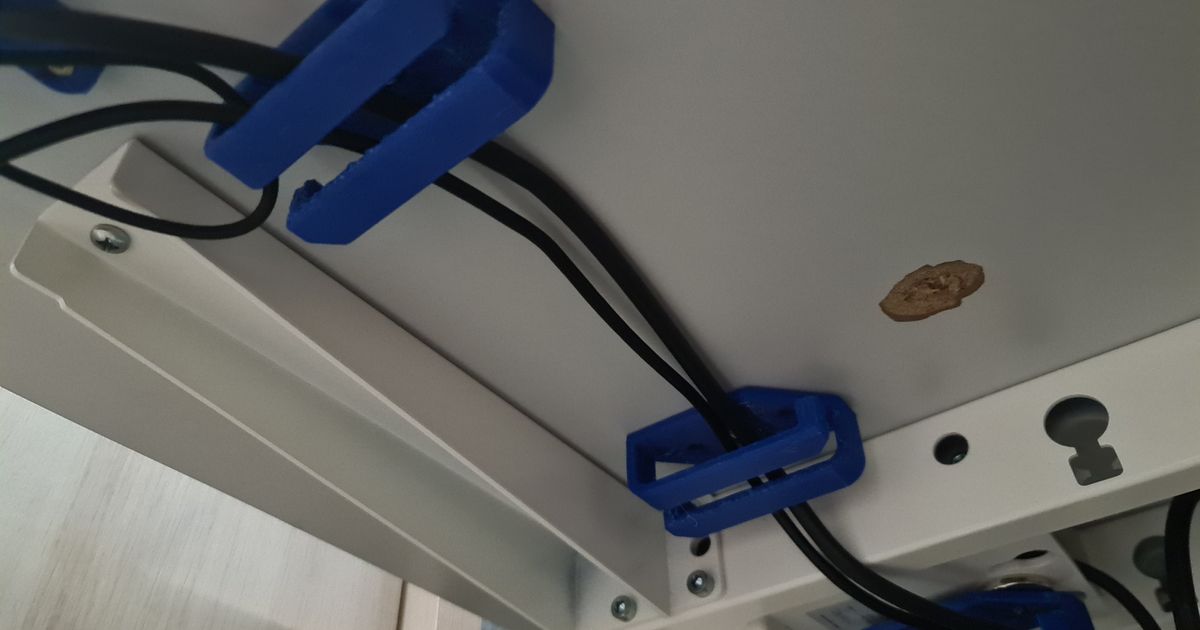 Cable conduit under Desk (update added small Conduit) by Surfalex2000
