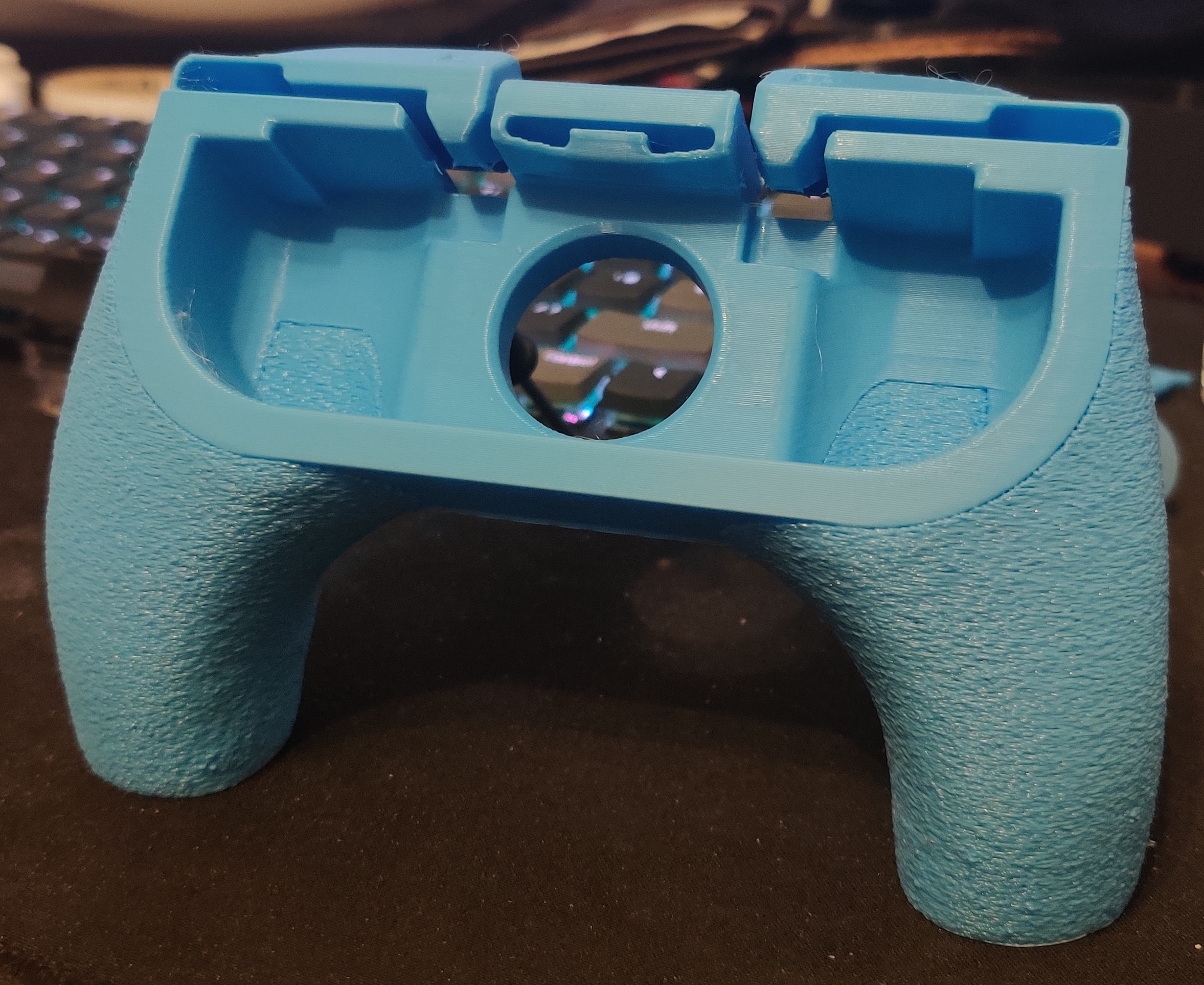 Joycon Controller with Trigger buttons Fuzzy Skin Modifier