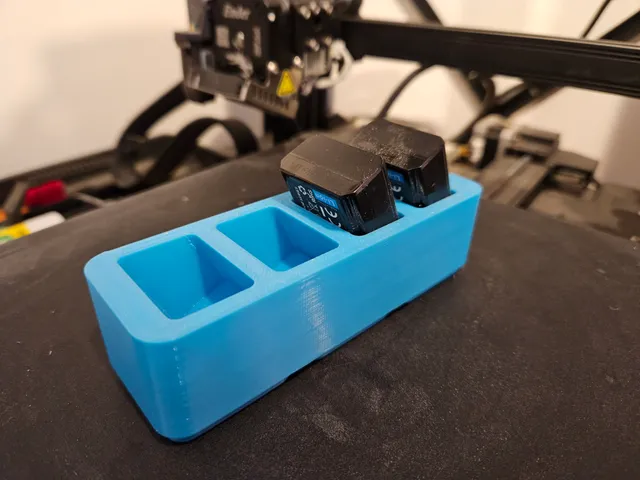 Gridfinity bin for Sony NP-FW50 batteries