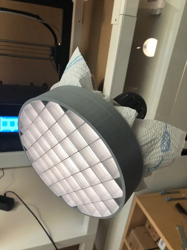 Ikea Tertial Softbox with Grid by Lorenz H Download free STL