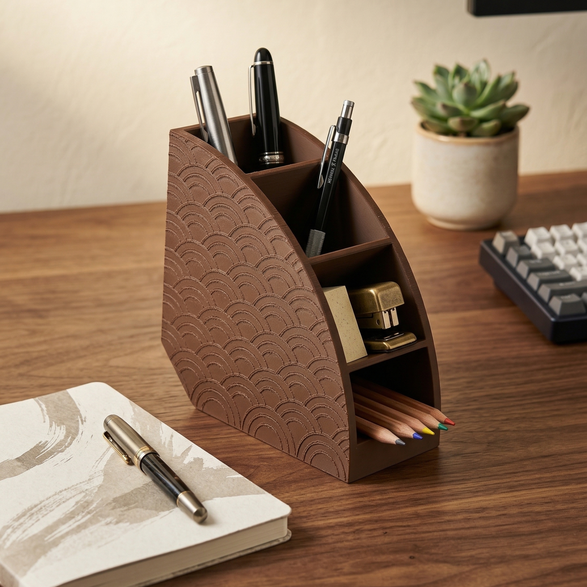 CORNER ORGANIZER / DESKTOP ORGANIZER / MODERN HOMEDECOR / OFFICE ESSENTIALS — miniatura 5