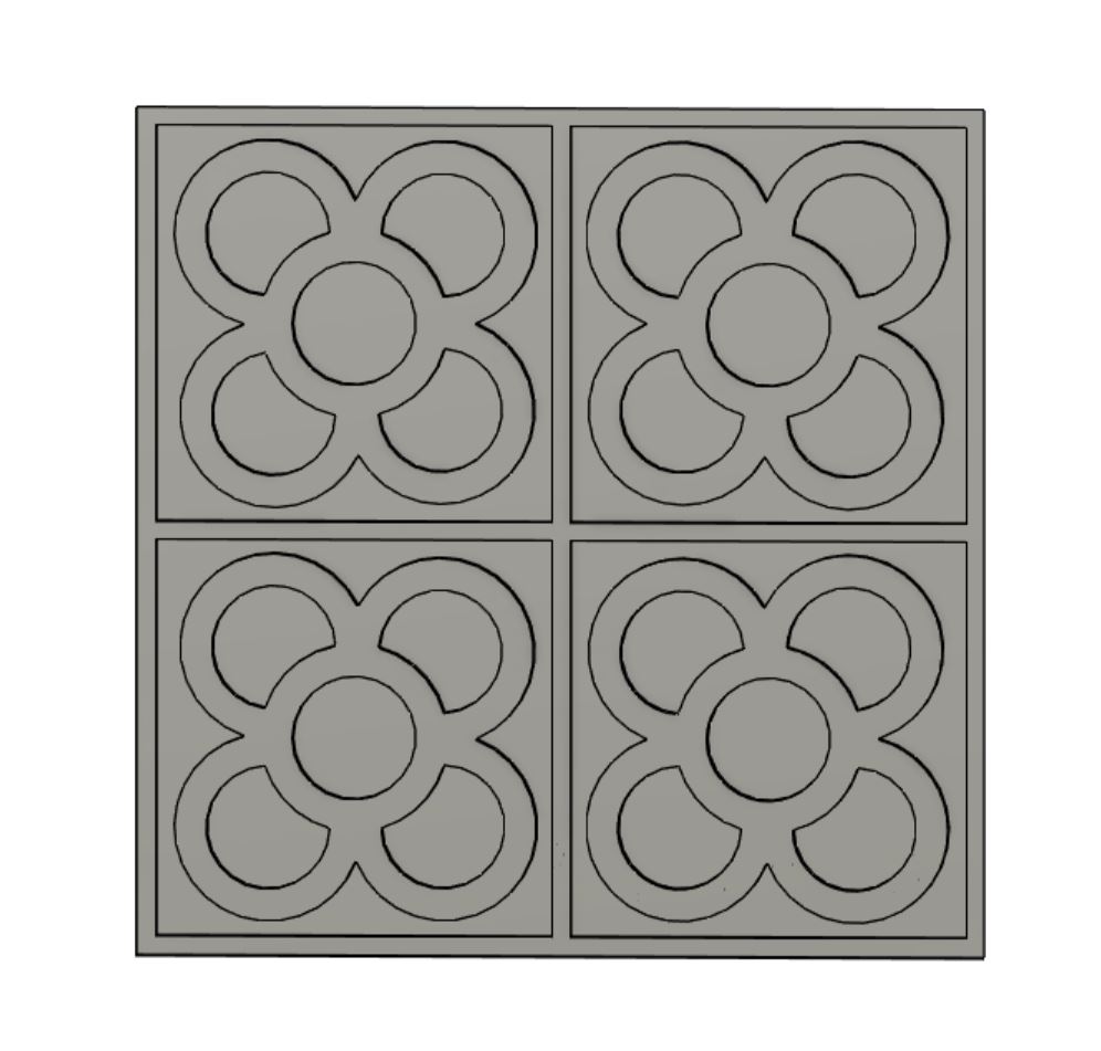 Barcelona Coaster and coaster case by Pb023_3D Download free STL