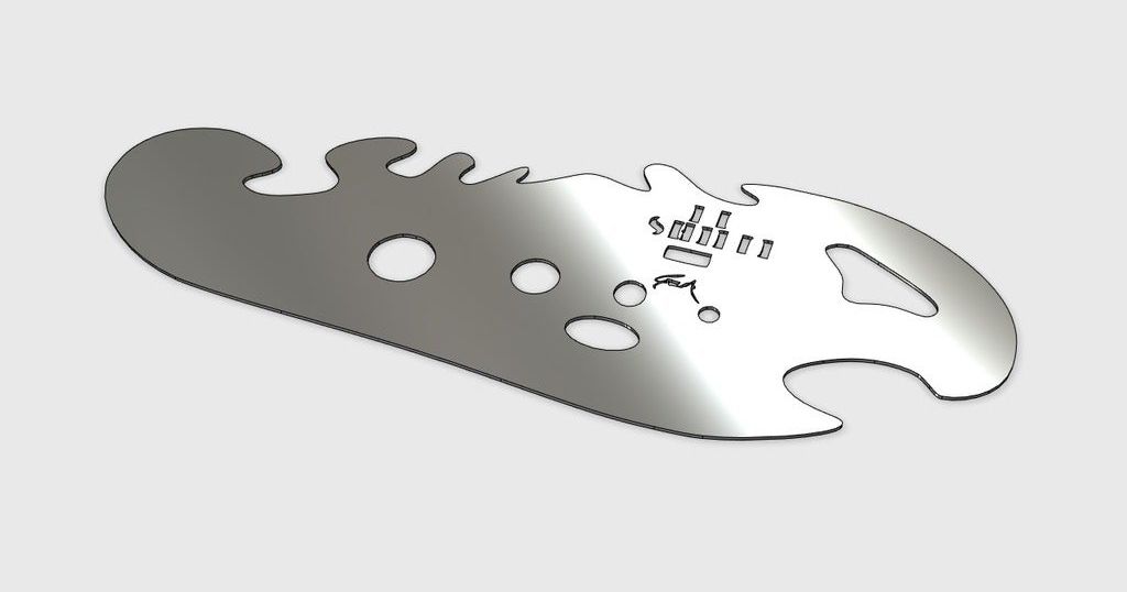 Airbrush Freehand stencil by PeterLandin Download free STL model