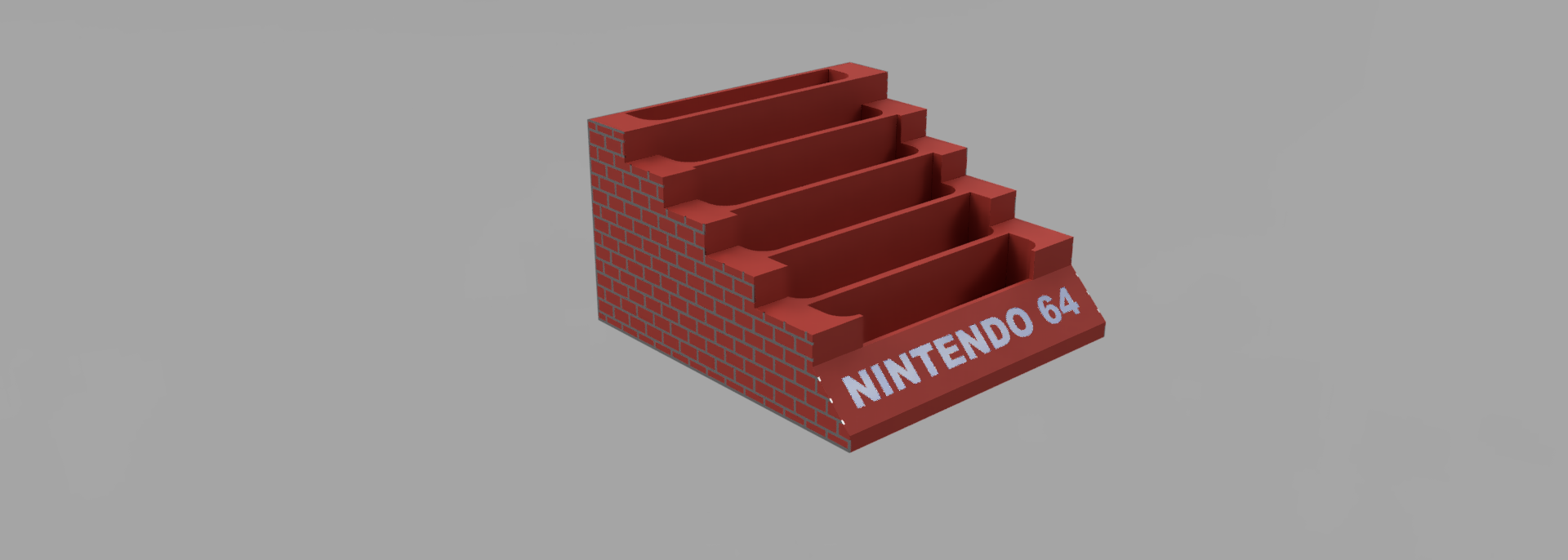 Mario themed N64 Cartridge holder