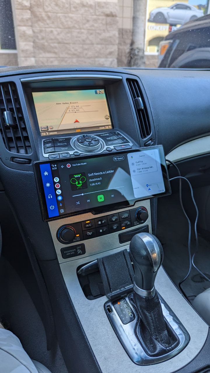 Android Auto / Apple CarPlay Display Mount for Infiniti G35 & G37