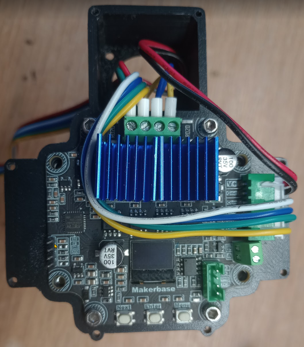 Nema23 SERVO57C servo protective case with connector by 3DiXY