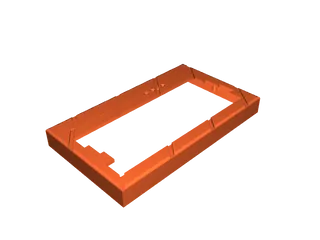 ZX-Key Case for ZX81 Keyboard Addon by Robeena Shepherd