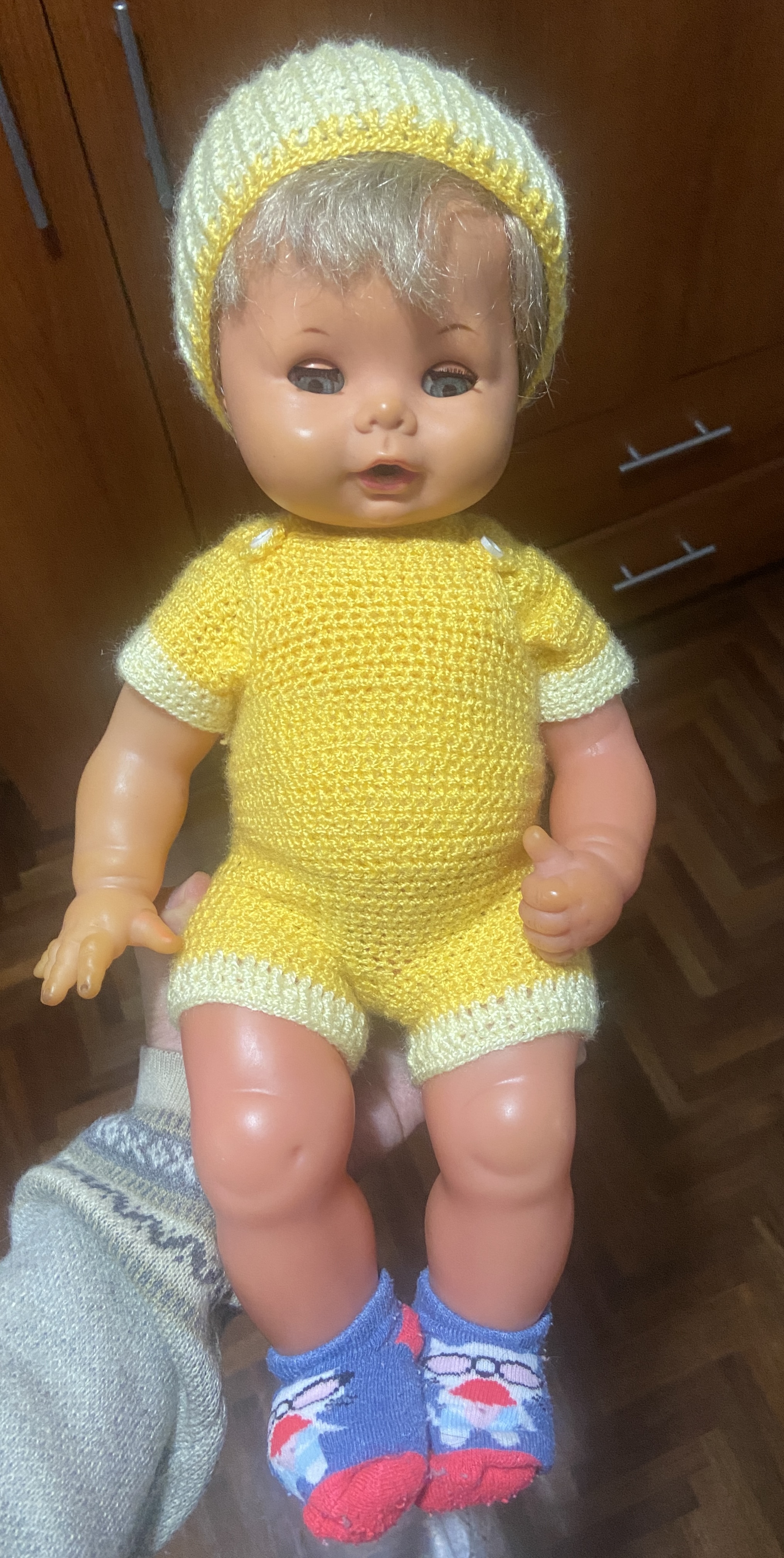 Doll's arm articulation replacement part (Bambolotto Furga Italy 12401)