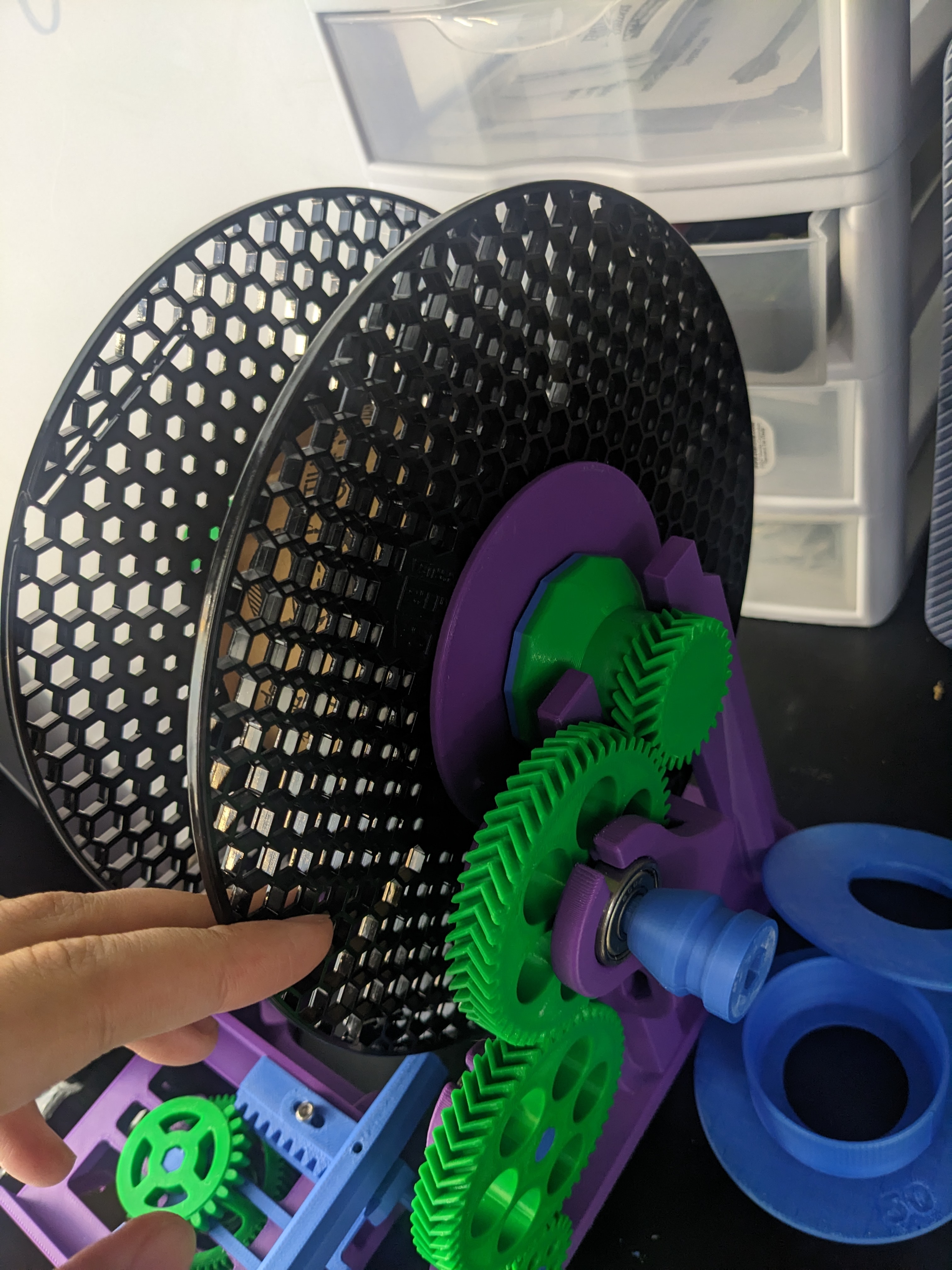 Prusament Adaptor for Bambu Lab Spooler