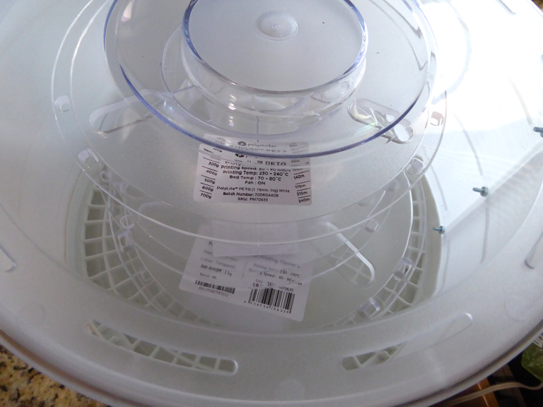 Corsori Food Dehydrator (CFDN051W) Modification to Filament Dryer by jaln Download free STL