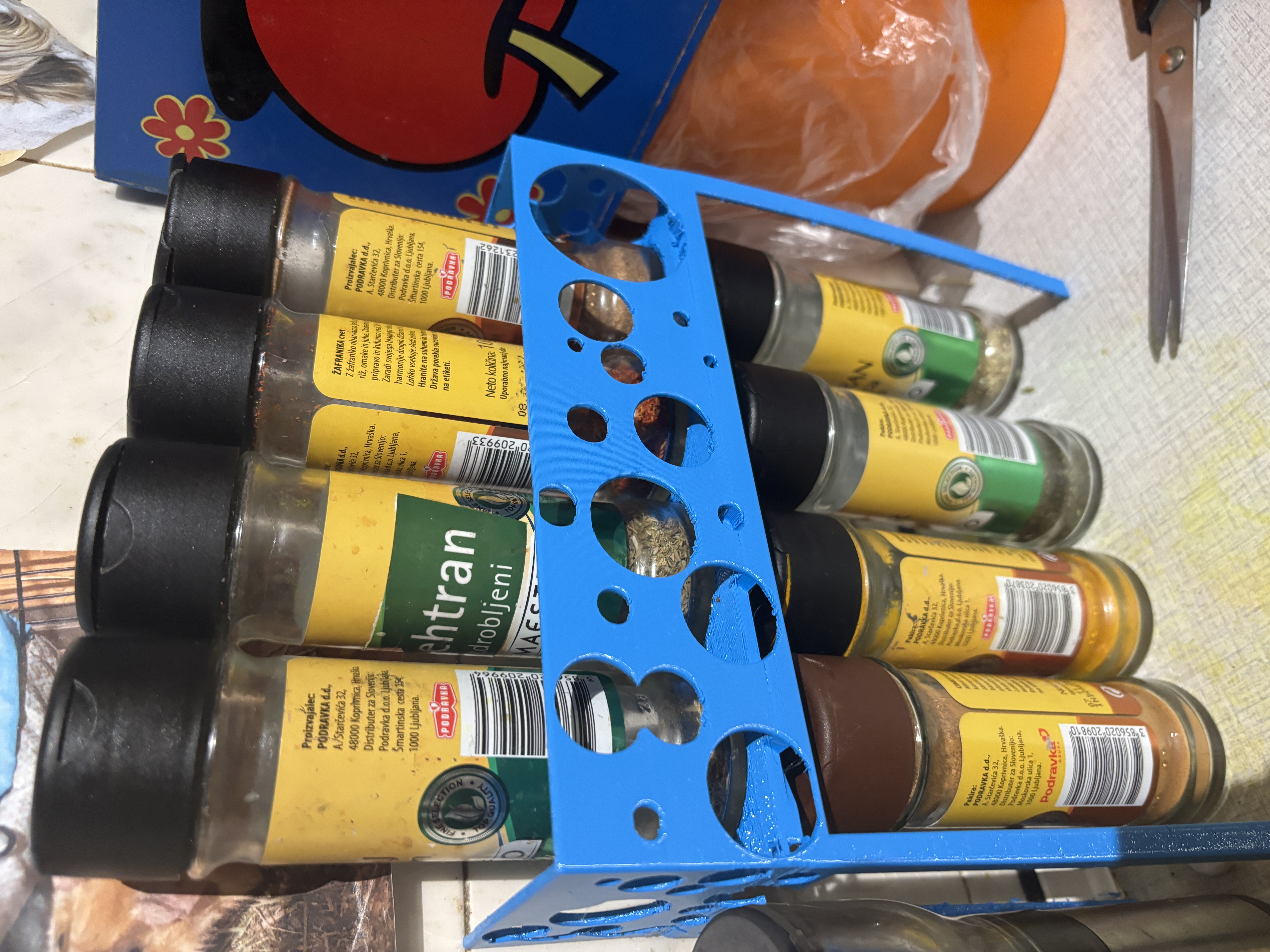 Ingredients bed