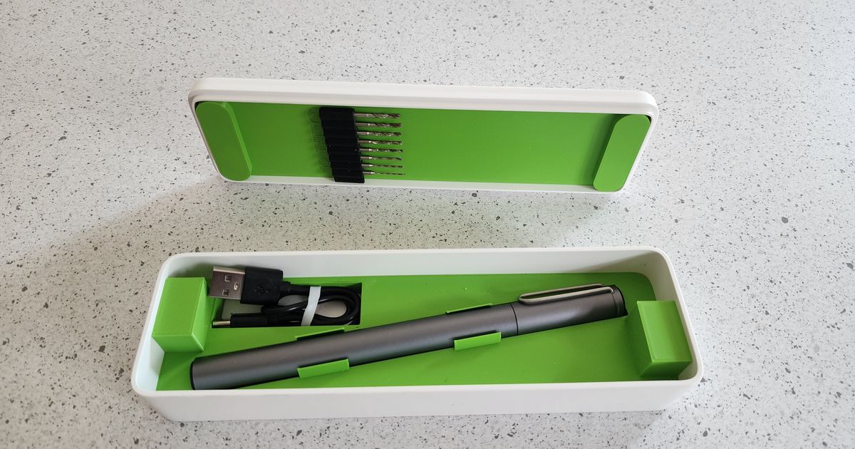 Wowstick Mini Drill Case Insert by blaubs Download free STL model