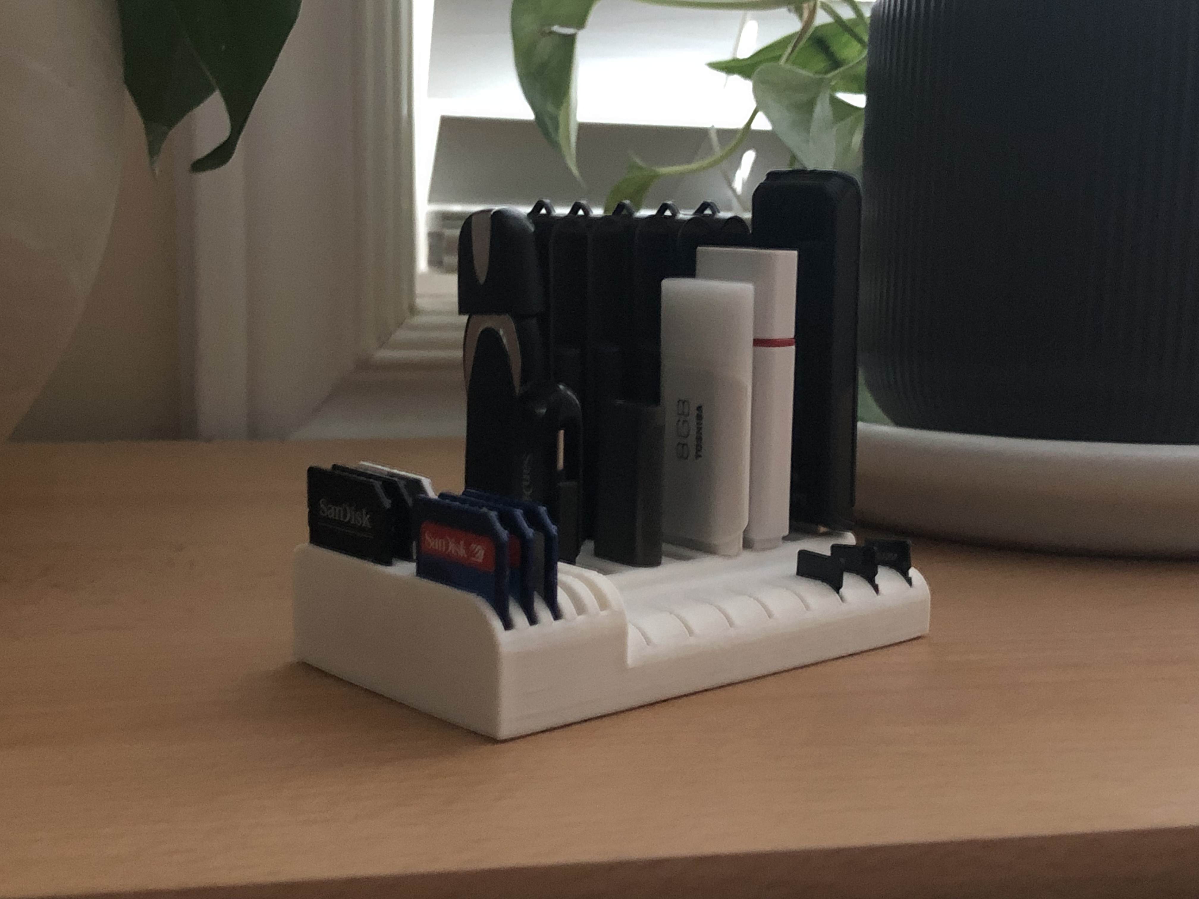 Usb sd micro sd card organizer 8 10 8 by matthew jarzynowski