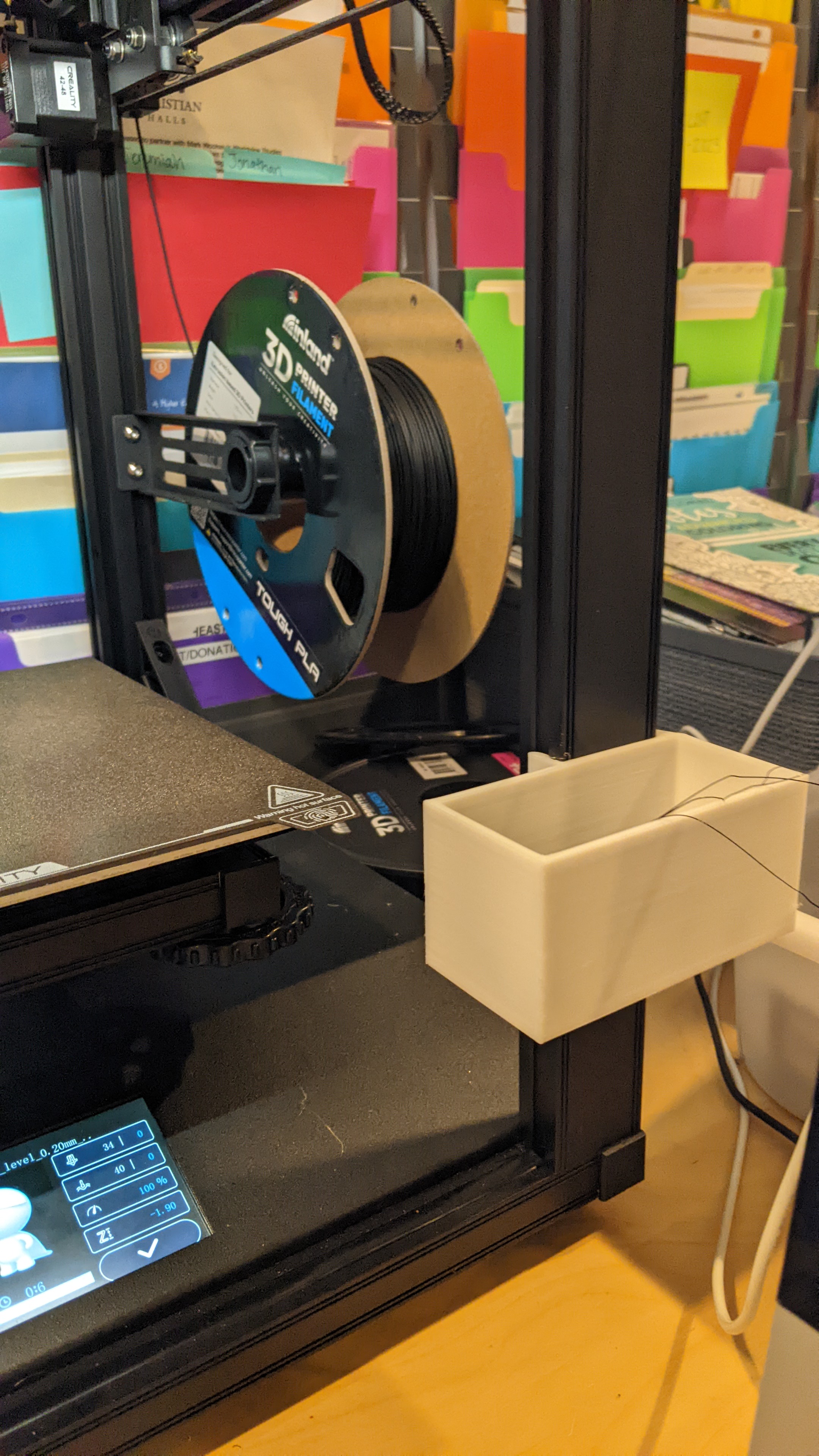 Filament Bin for Ender 5 S1 by JMatlock Download free STL model