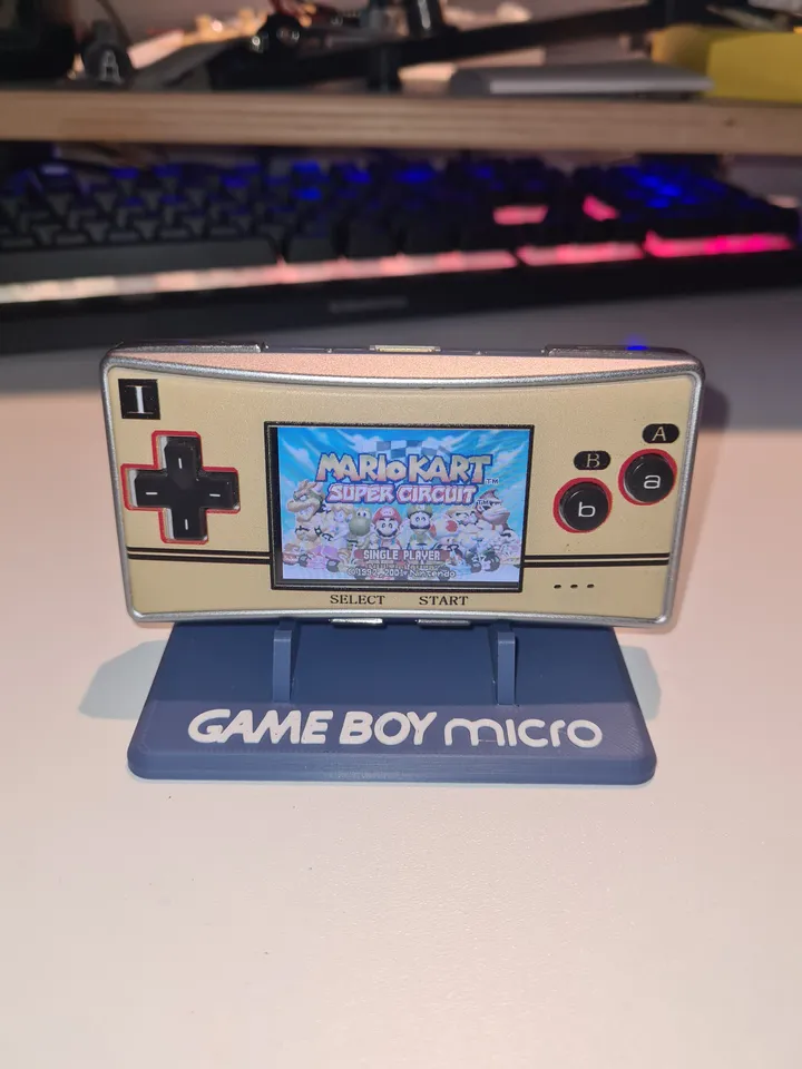 GameBoy Micro display stand by Joris | Download free STL model