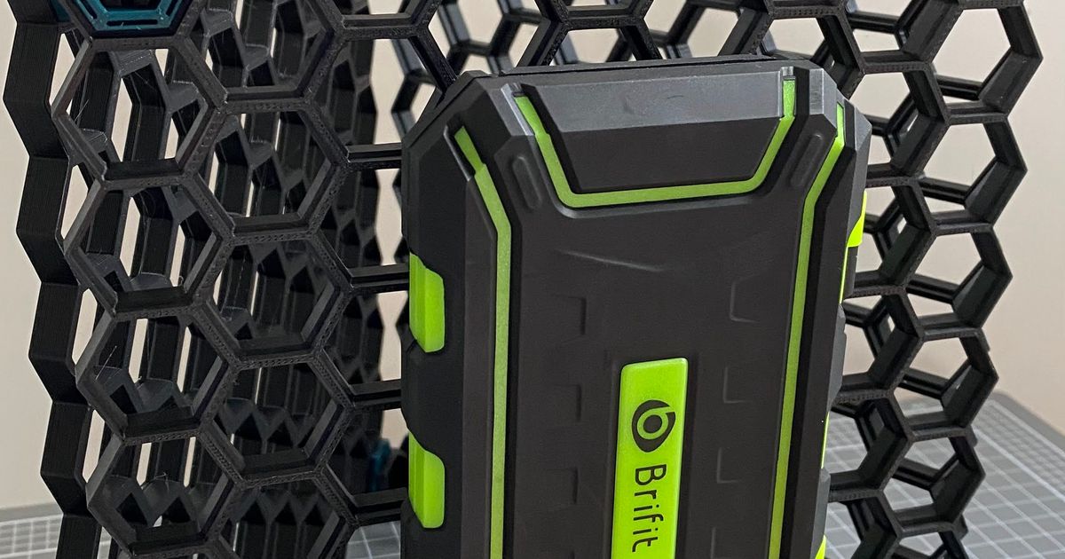 Wall Holder For Electronic Device with 2xAAA Battery by