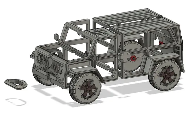 Tug-Along Jeep