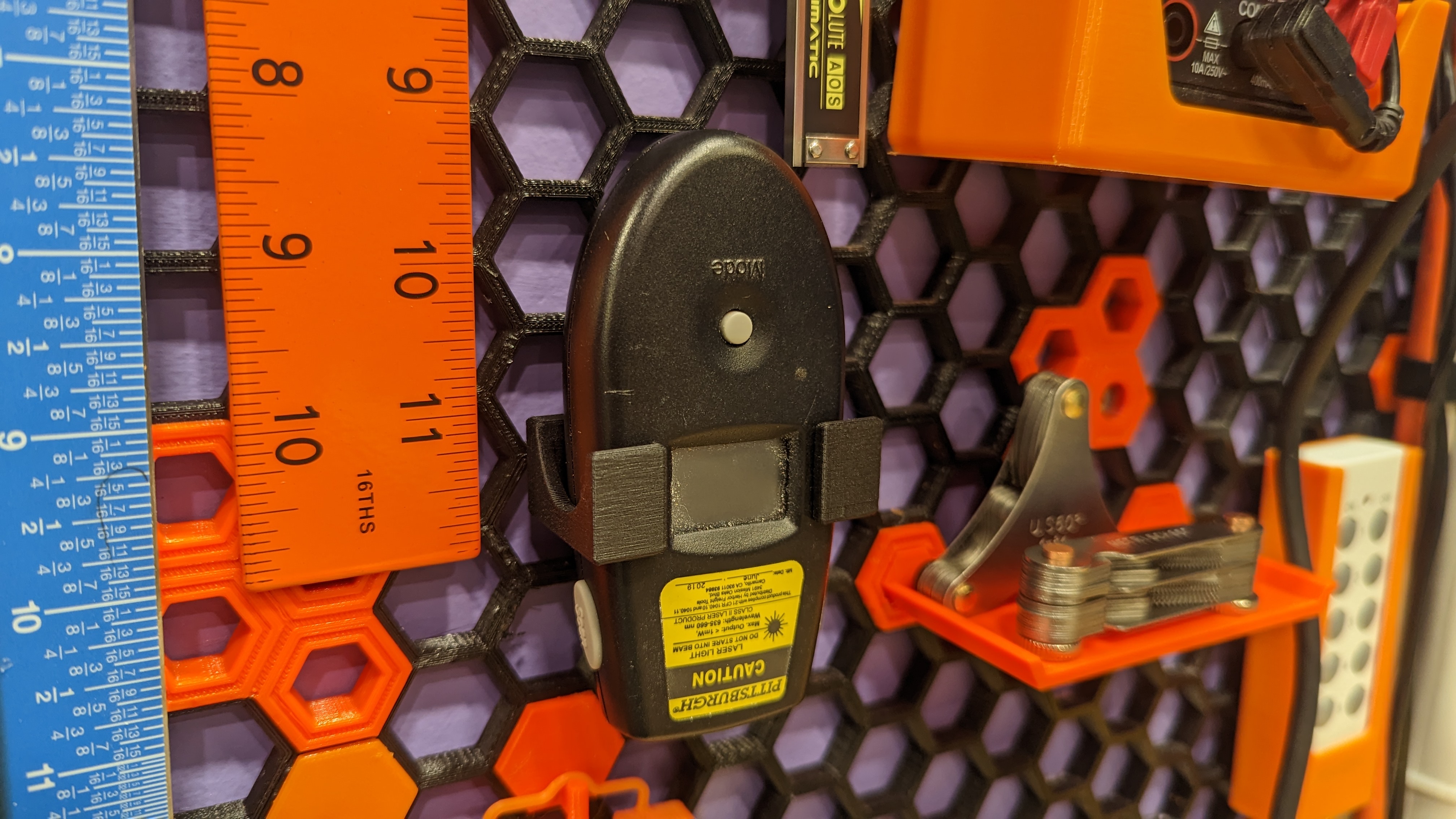 HSW Pittsburgh (Harbor Freight) IR Thermometer Holder by Neil Denton