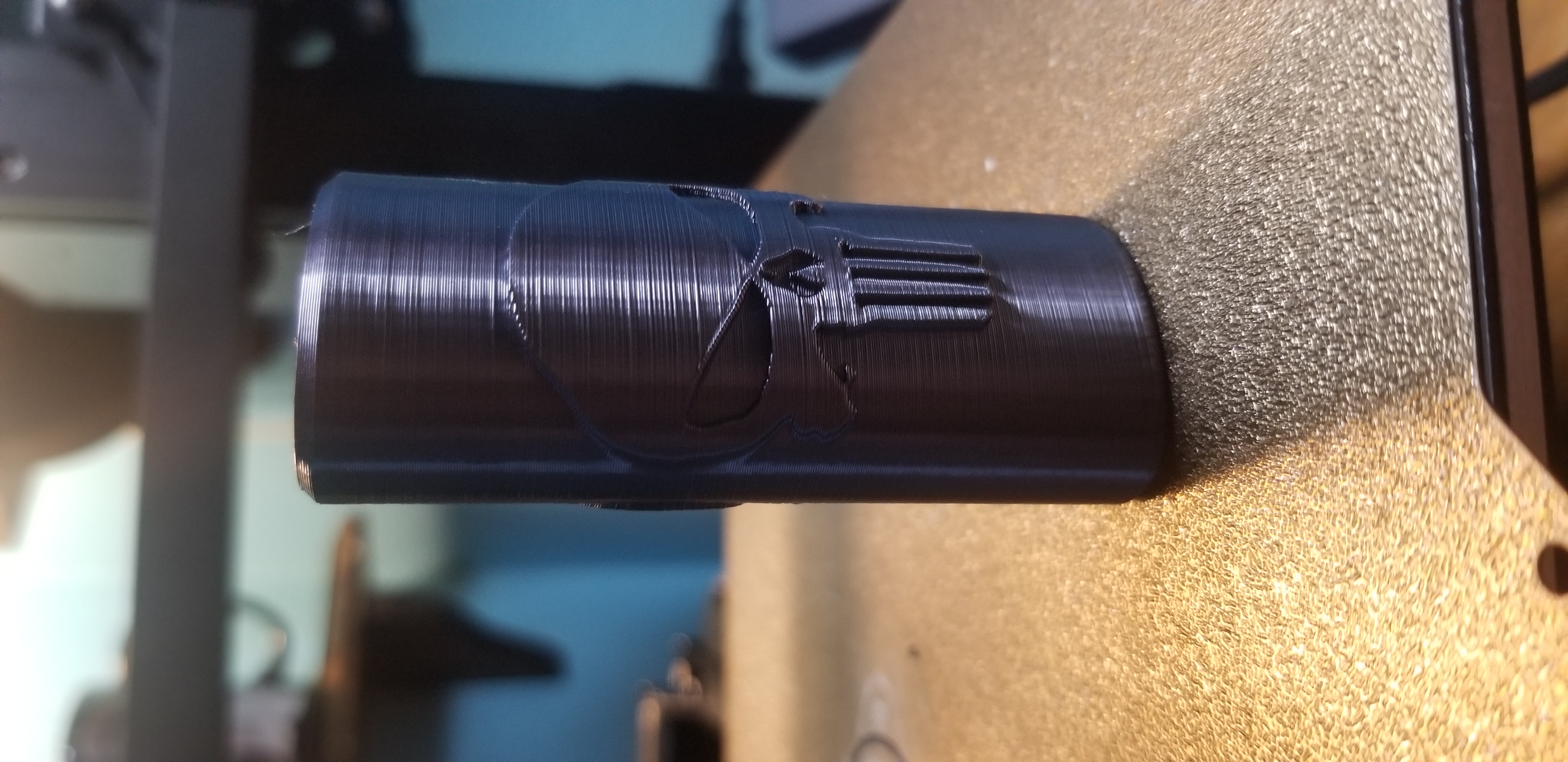 Bic lighter case (v2) Punisher logo