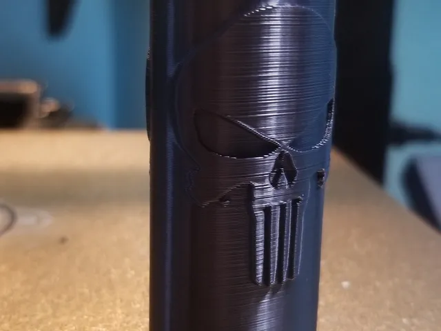 Bic lighter case (v2) Punisher logo