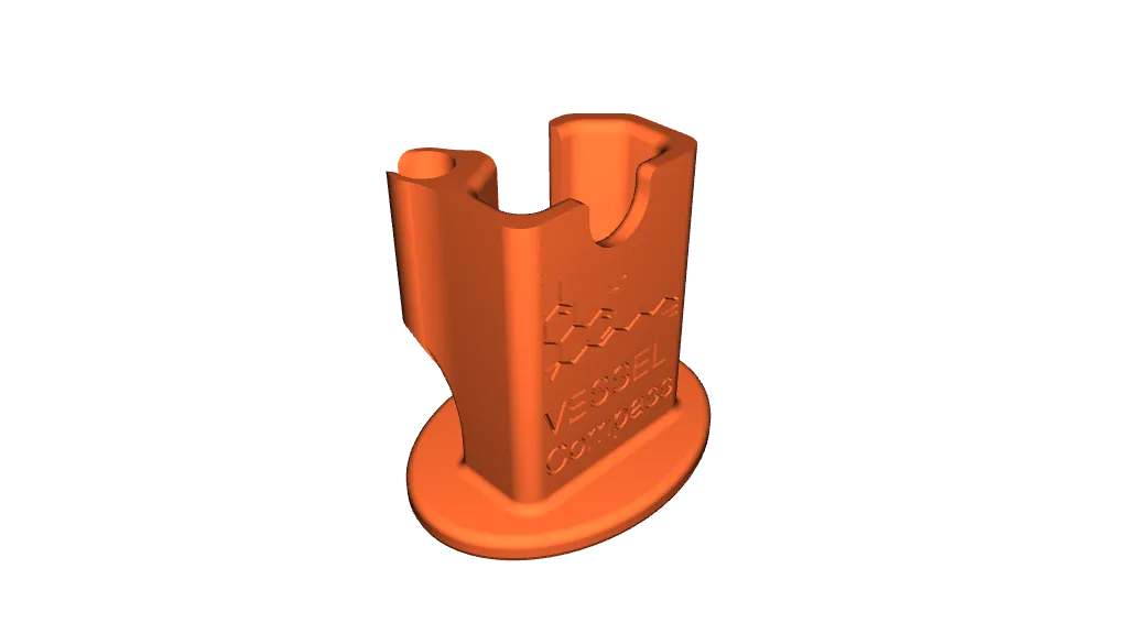 Vessel Compass Vape Battery Stand by DJEuthyphro | Download free STL model 